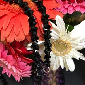 Swarovski pendant crystal necklace & bracelet set